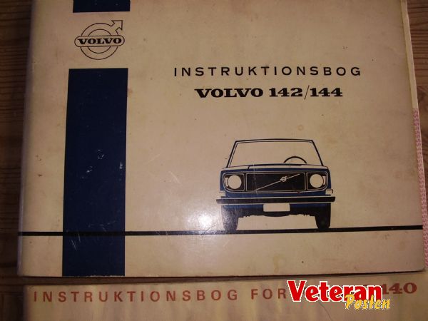 Volvo 144; VW Instruktionsbog  